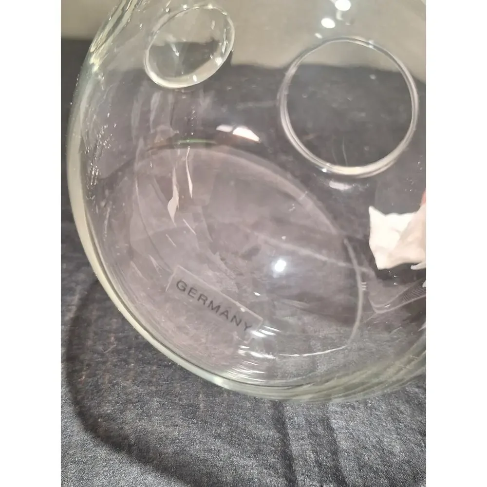 Michael Graves Leonardo Nanna Glass Teapot Germany Crank Infuser Postmodern 1996